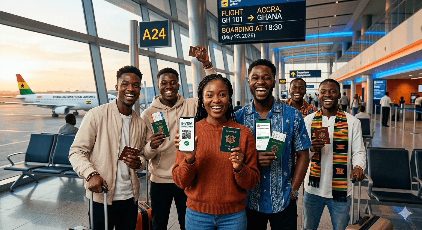 Ghana’s E-Visa Launches May 2026 – Here’s What Travelers Need to Know