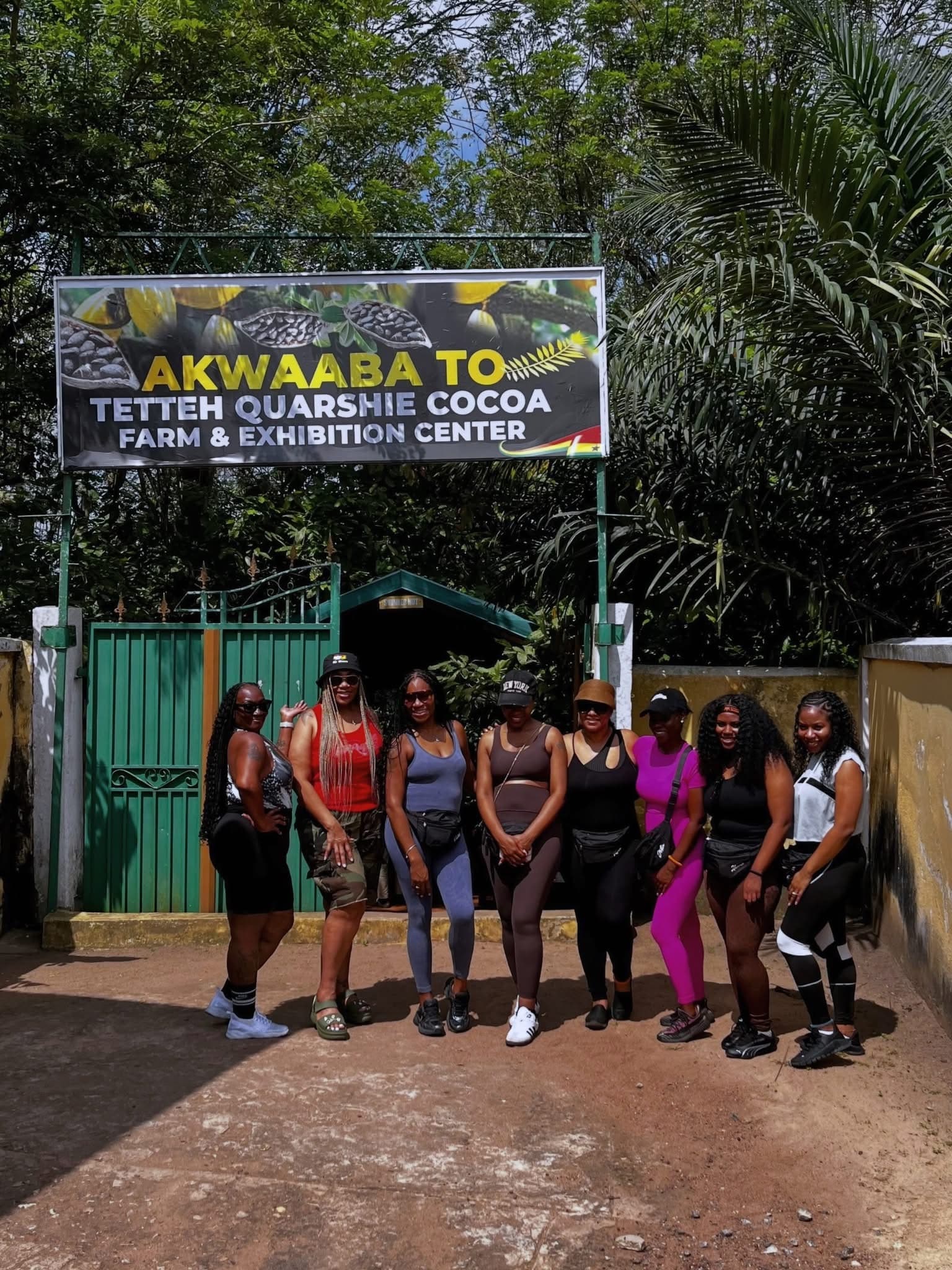 Aburi Gardens + Tetteh Quarshie Cocoa Farm +Buffet lunch at Peduase Valley gallery